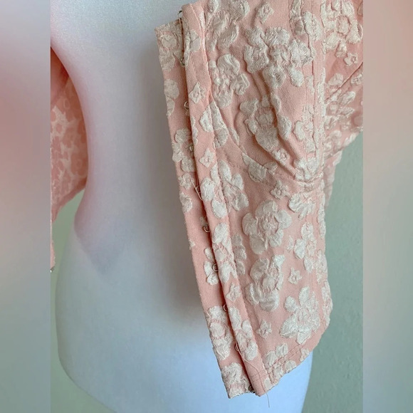 Nwt Wild Fable Brocade Corset, vintage inspired, pink, M - Picture 4 of 16